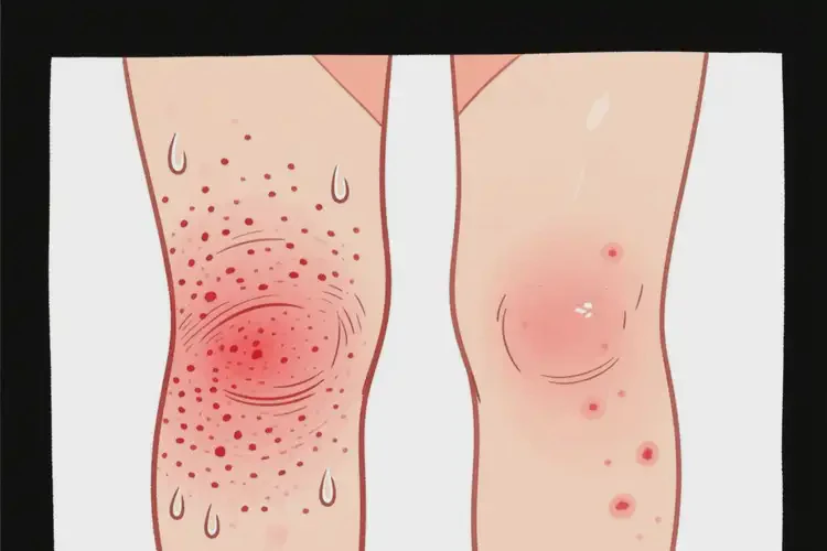 少兒大腿偶爾長濕疹能靠自己自愈嗎(圖2)