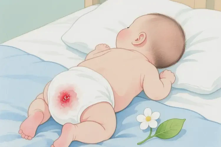 宝宝肛周出湿疹不管它会自己痊愈吗(图2)