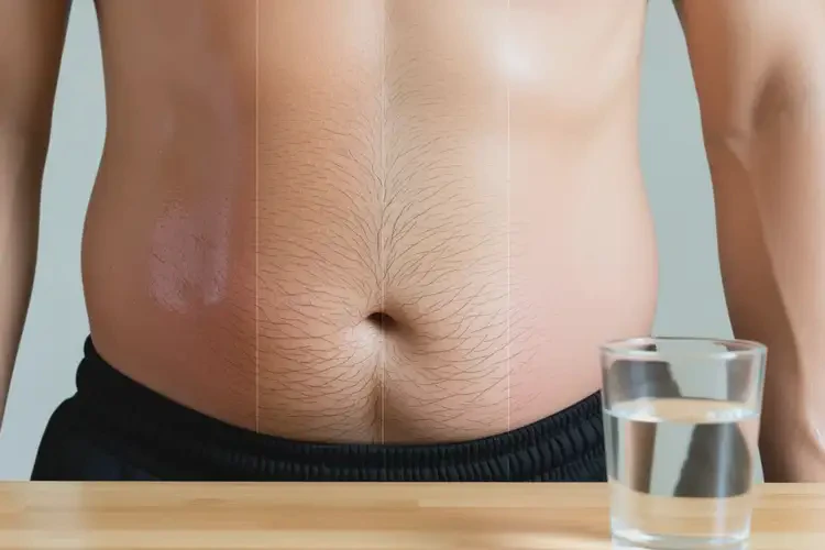 男性肚子有濕疹可不可以徹底自愈(圖1)