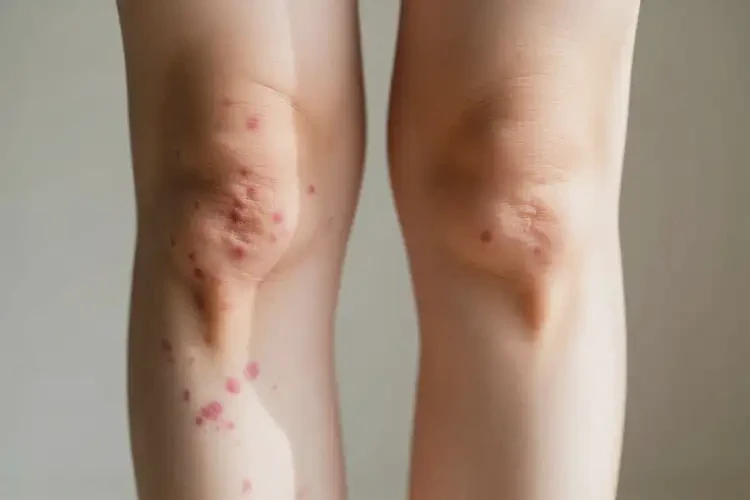 女人小腿上偶尔长湿疹能不能彻底自愈(图4)