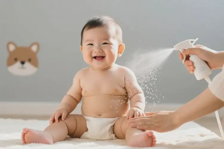 嬰兒大腿上起濕疹不管它會自己好嗎(圖2)