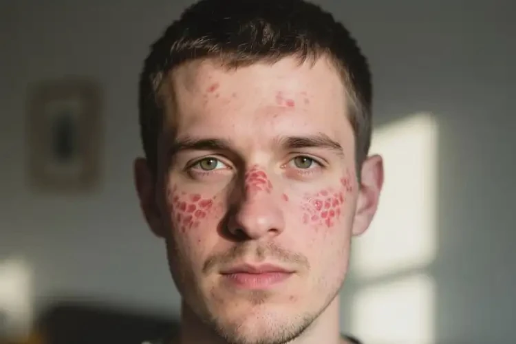 男性臉上容易起濕疹不管它會自己痊愈嗎(圖3)