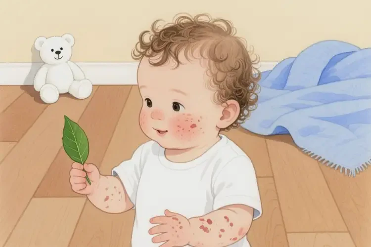 小兒全身長濕疹不管它會自己好嗎(圖2)
