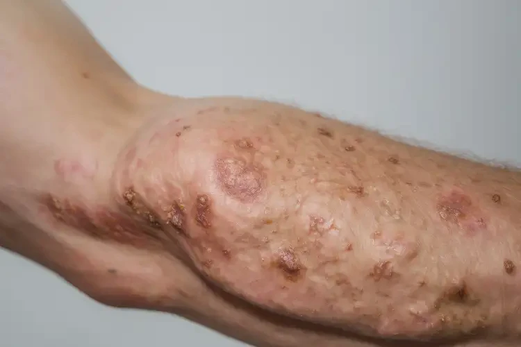 女人腳上經(jīng)常起濕疹不管它會(huì)自己自愈嗎(圖3)