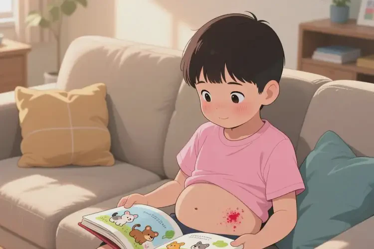 小學(xué)生肚子偶爾起濕疹能靠自己自愈嗎(圖1)