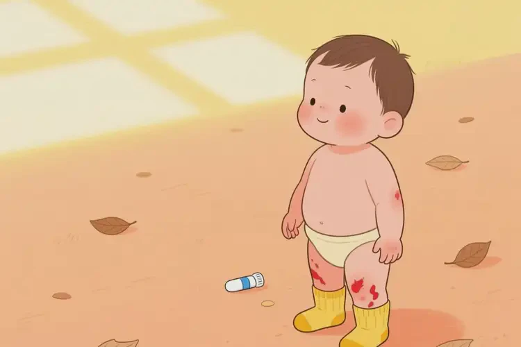幼兒全身經(jīng)常長濕疹不管它會自己好嗎(圖1)