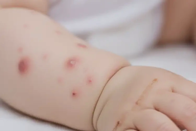 孩子屁股出現(xiàn)濕疹不管它會自己痊愈嗎(圖4)