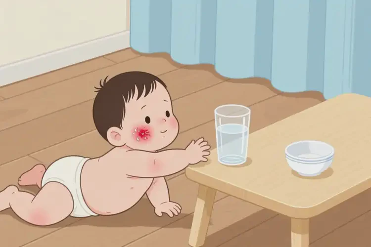 幼兒面部偶爾長(zhǎng)濕疹能徹底自愈嗎(圖3)