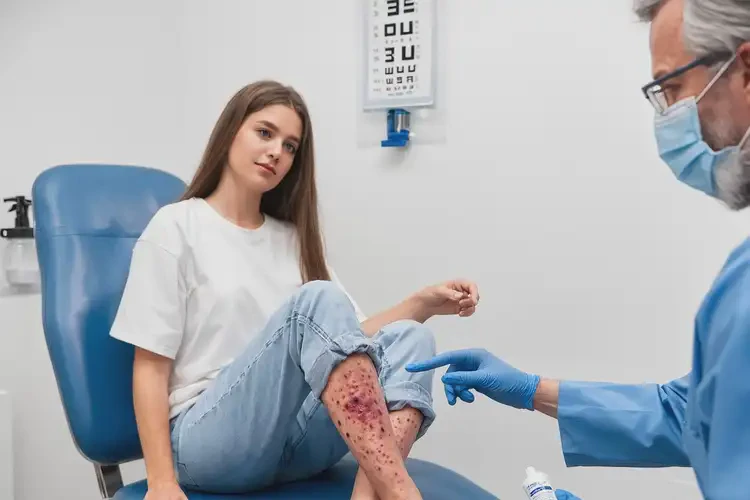 女生小腿上出濕疹可以徹底自愈嗎(圖3)