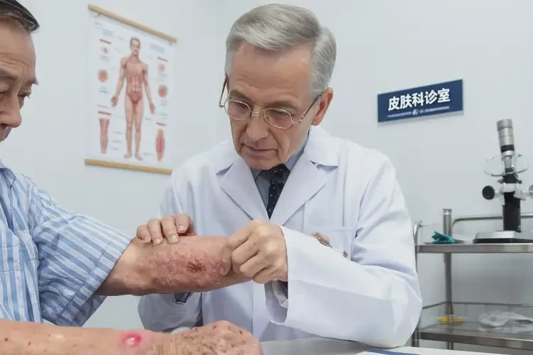 老年人手臂有濕疹可不可以徹底自愈(圖2)