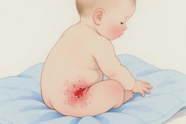 小儿肛周容易起湿疹不管它会自己好吗(图4)