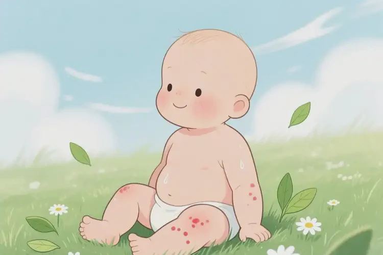 寶寶四肢出現濕疹不管它會自己自愈嗎(圖4)