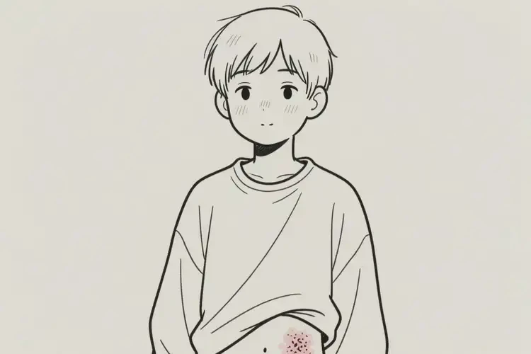 中學(xué)生肚子上經(jīng)常起濕疹不管它會(huì)自己自愈嗎(圖2)