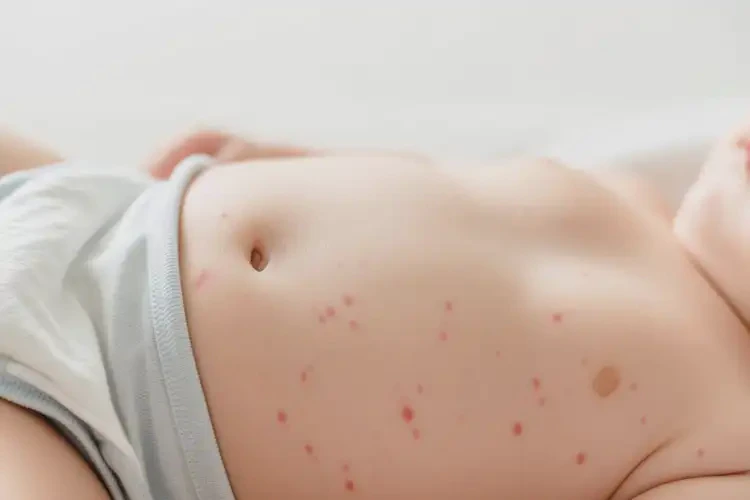 婴儿肚子上偶尔起湿疹能够彻底治愈吗(图2)