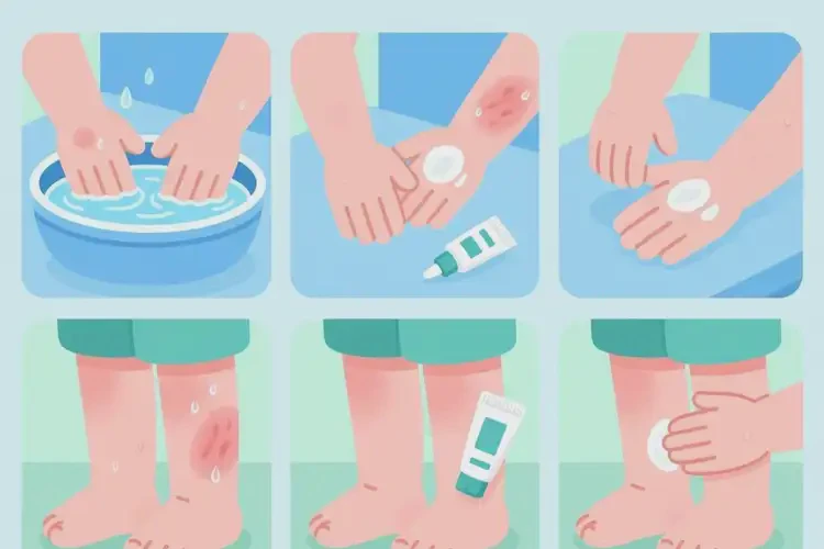 儿童四肢经常长湿疹可以彻底自愈吗(图1)