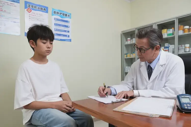 青少年脖子上起濕疹能靠自己自愈嗎(圖2)