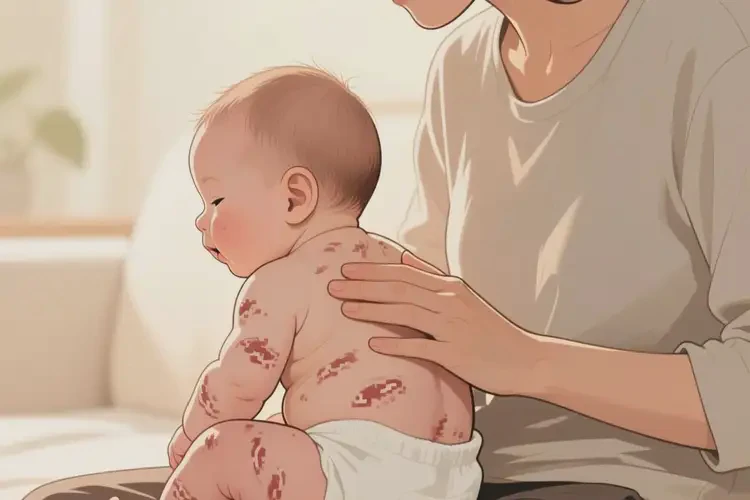 幼兒全身有濕疹能靠自己自愈嗎(圖2)