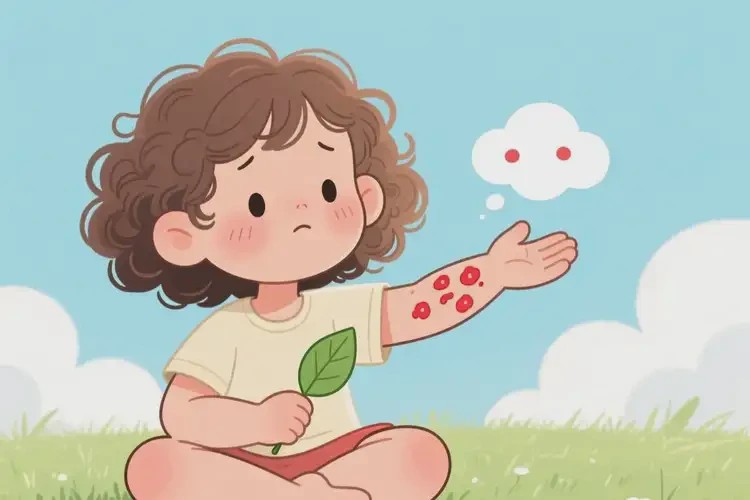 小孩手臂上偶爾長濕疹能夠徹底治愈嗎(圖3)