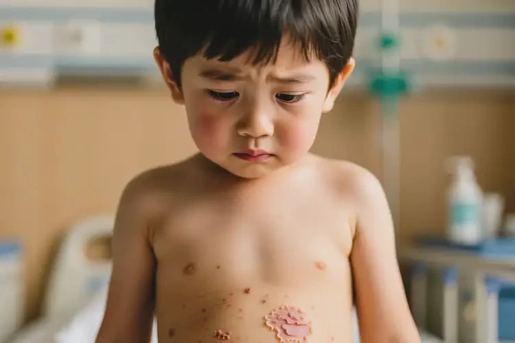 小孩肚子容易長(zhǎng)濕疹能夠徹底治愈嗎(圖1)