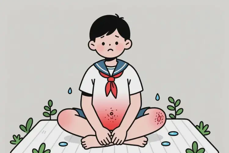 中學(xué)生屁股出濕疹能徹底自愈嗎(圖2)