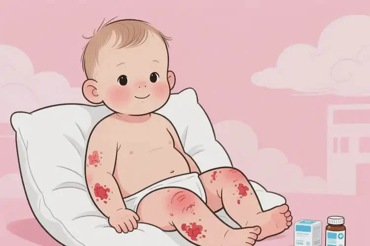 幼兒四肢容易起濕疹不管它會(huì)自己好嗎(圖3)