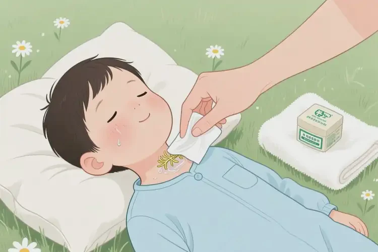 孩子脖子上偶爾起濕疹不管它會(huì)自己好嗎(圖3)