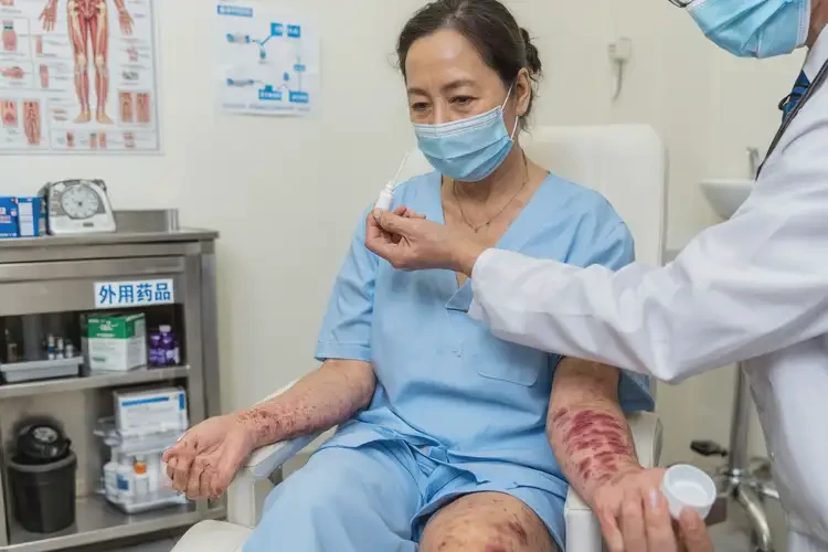 女性屁股上出濕疹不管它會自己自愈嗎(圖3)