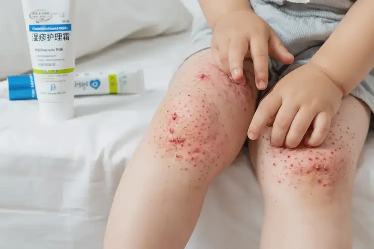 小孩大腿經(jīng)常長濕疹不管它會自己好嗎(圖4)