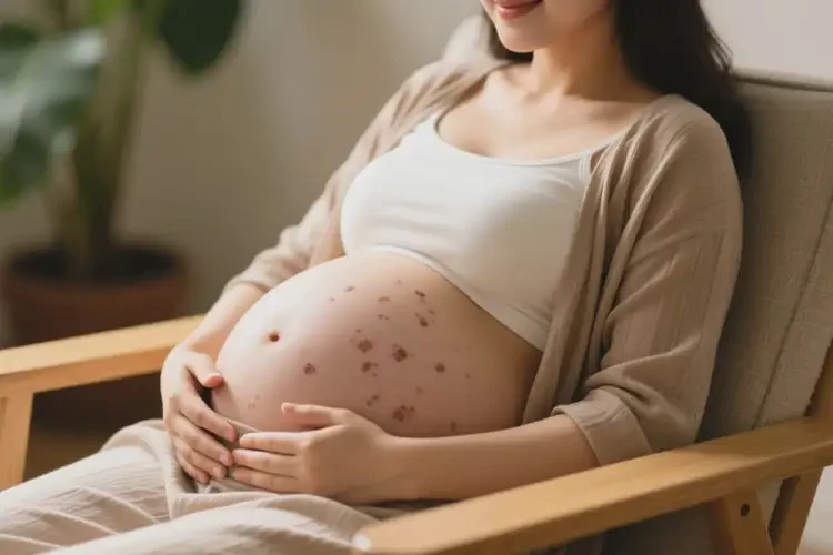 產(chǎn)婦肚子偶爾起濕疹不管它會自己痊愈嗎(圖3)