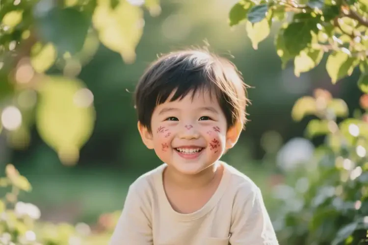 兒童臉上容易長濕疹不管它會(huì)自己痊愈嗎(圖3)