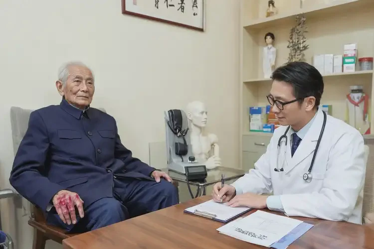 高齡老人小腿上偶爾長濕疹不管它會自己好嗎(圖2)