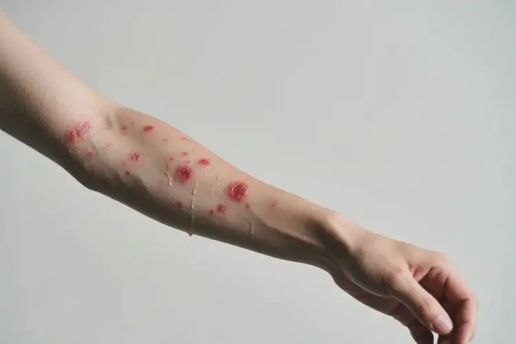 青年人手臂容易長(zhǎng)濕疹可以徹底自愈嗎(圖4)