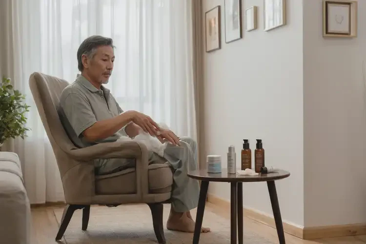 男生大腿經(jīng)常長濕疹不管它會(huì)自己痊愈嗎(圖2)