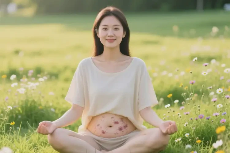 女生肚子上偶爾長濕疹能靠自己自愈嗎(圖3)