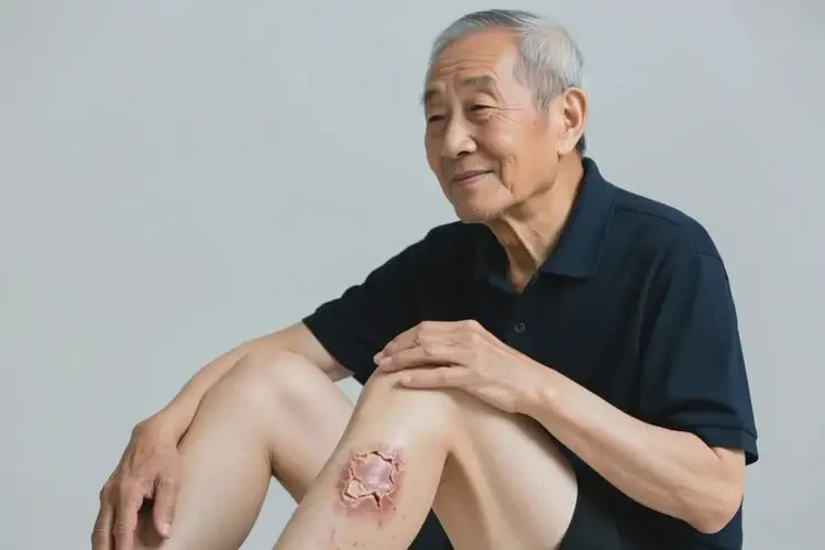 老年人大腿上容易起濕疹可以徹底自愈嗎(圖1)