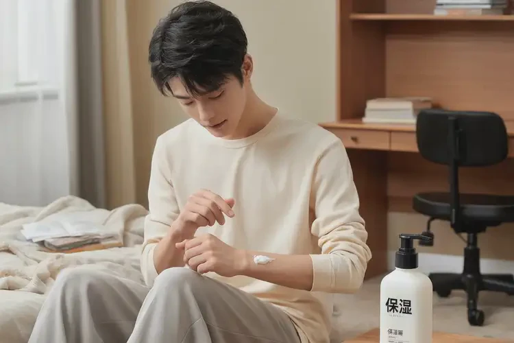 大學(xué)生大腿上出現(xiàn)濕疹能夠徹底治愈嗎(圖2)