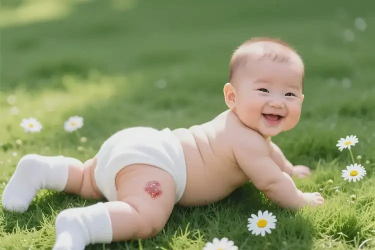 嬰兒屁股上長濕疹能靠自己自愈嗎(圖2)