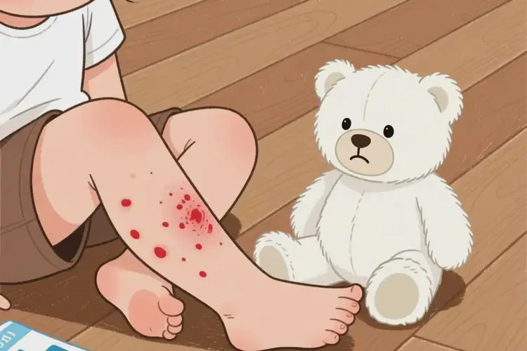 孩子四肢容易起湿疹能靠自己自愈吗(图3)