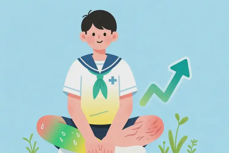 大學生屁股經(jīng)常起濕疹不管它會自己痊愈嗎(圖3)