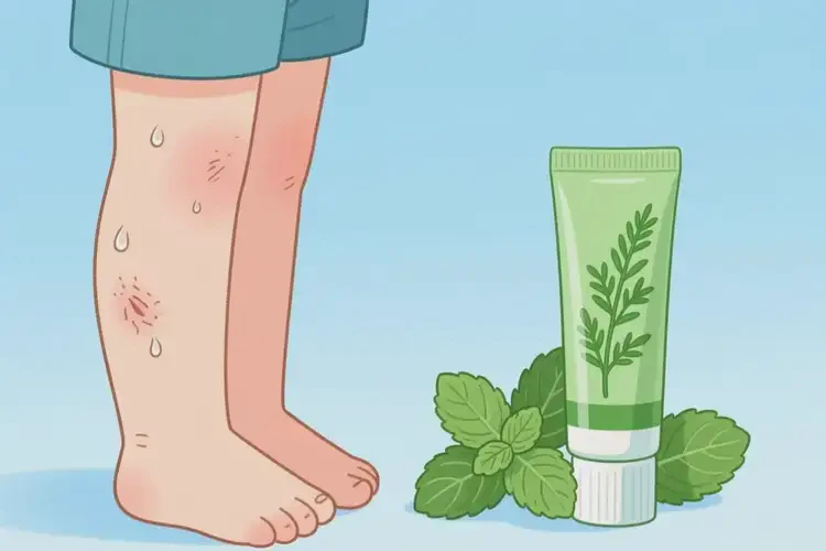 少兒小腿上起濕疹能靠自己自愈嗎(圖3)