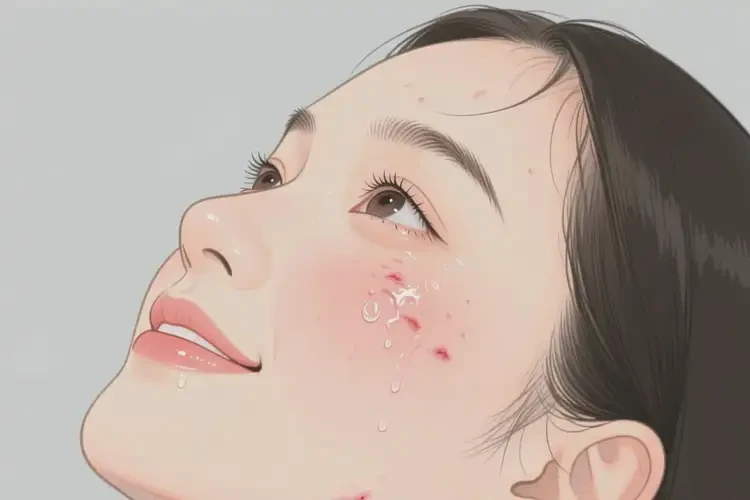 女性脸上容易起湿疹能靠自己自愈吗(图1)