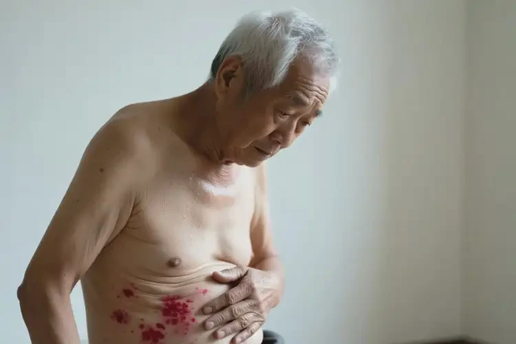 老年人肚子上容易長濕疹能靠自己自愈嗎(圖4)