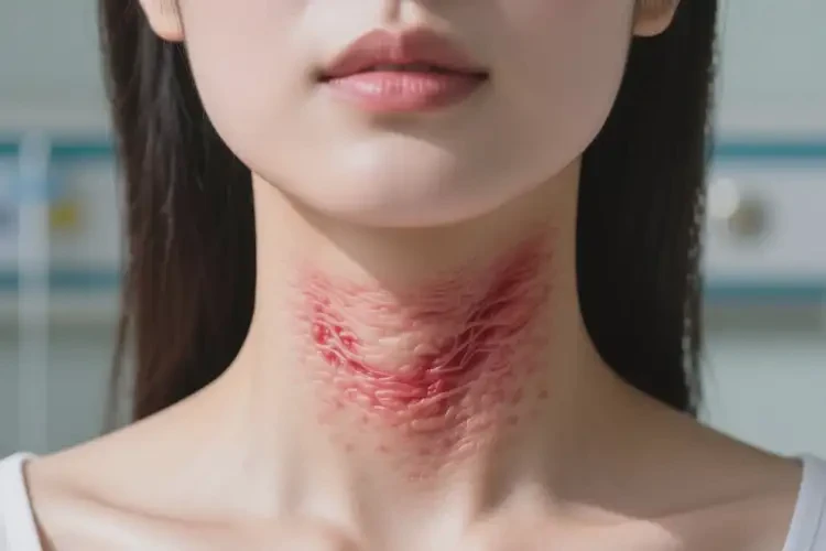 女生脖子經(jīng)常長濕疹可以徹底自愈嗎(圖3)