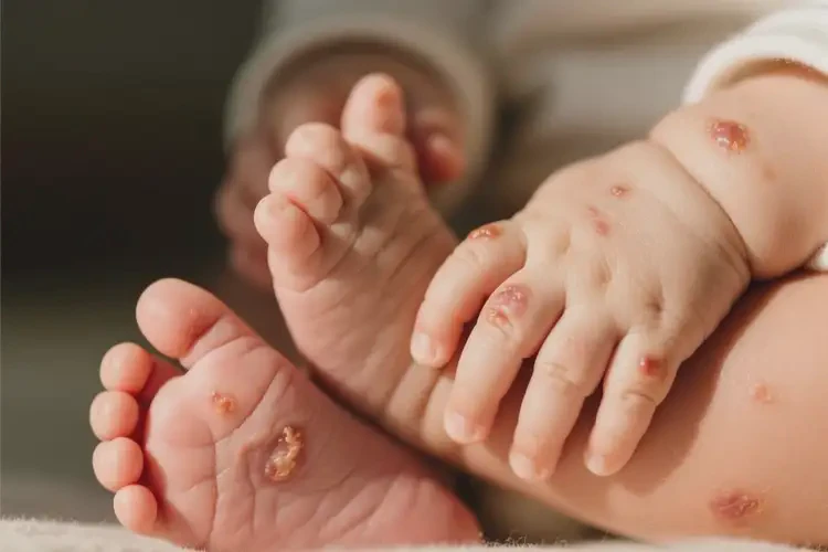 嬰兒四肢容易起濕疹不管它會自己痊愈嗎(圖2)