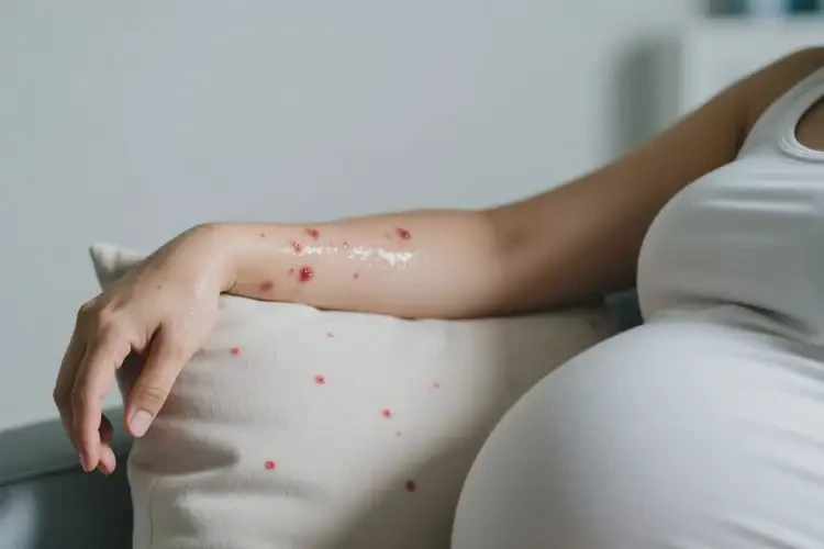 孕婦手臂出濕疹能靠自己自愈嗎(圖1)