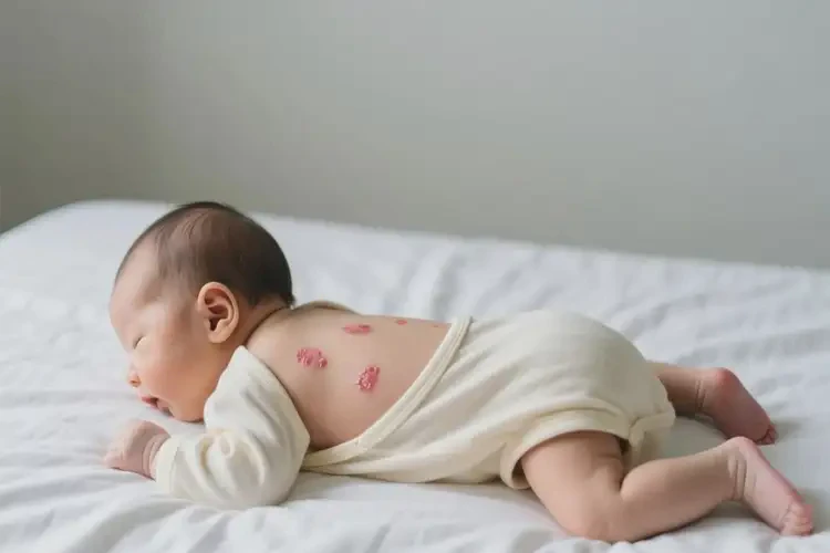 新生儿全身经常起湿疹不管它会自己好吗(图3)