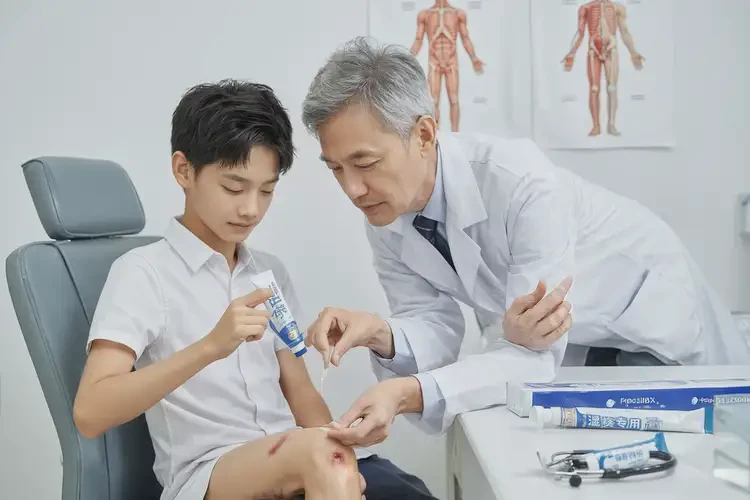 大學(xué)生大腿上出現(xiàn)濕疹能夠徹底治愈嗎(圖4)