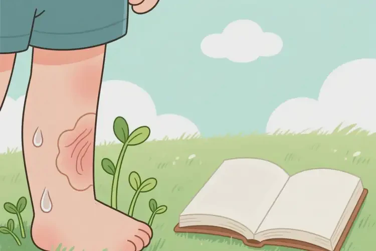 少兒小腿出現(xiàn)濕疹不管它會自己自愈嗎(圖3)