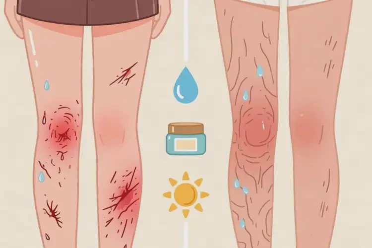 青年人大腿上出現(xiàn)濕疹不管它會自己自愈嗎(圖3)