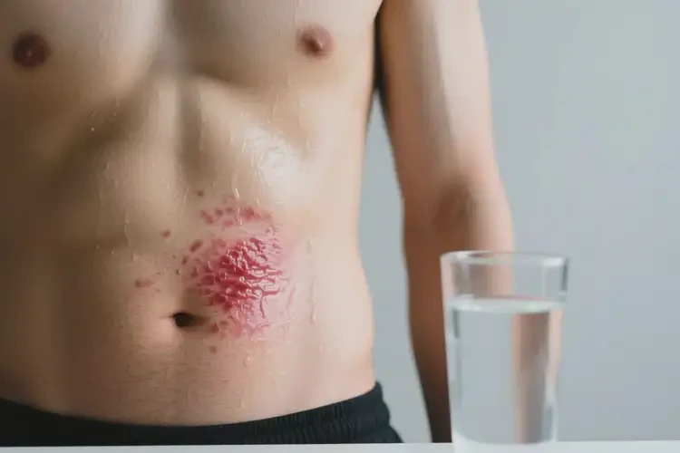 男性肚子有濕疹能靠自己自愈嗎(圖3)